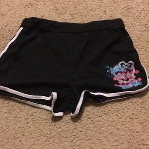 Black girls Monster High shorts
